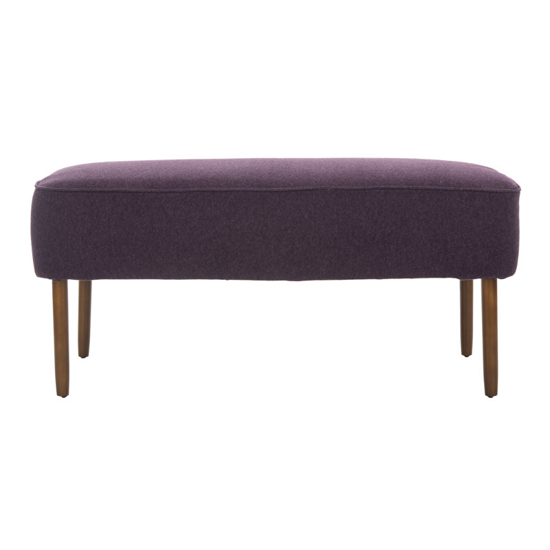 Banc rembourré Wauhillau, Mauve