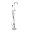 Garniture de robinet de baignoire autoportante au sol avec douche à main-60203239