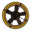 Cowboy And Steer Flush Mount Ceiling Fan