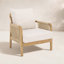 Chaise en teck et jacinthe de Rogers