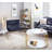 John-Stephan Velvet Slipper Chair-1293911050
