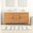 Woven Texture Stripe Bath Rug Grey 22X58"