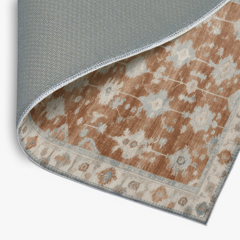 Tapis d'intérieur et d'extérieur surteint beige, Rectangulaire 2 pi x 3 pi
