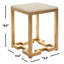 Table de bout en marbre Cray