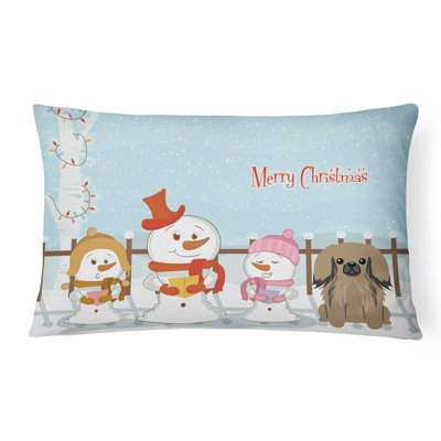 Coussin lombaire intérieur / extérieur Merry Christmas