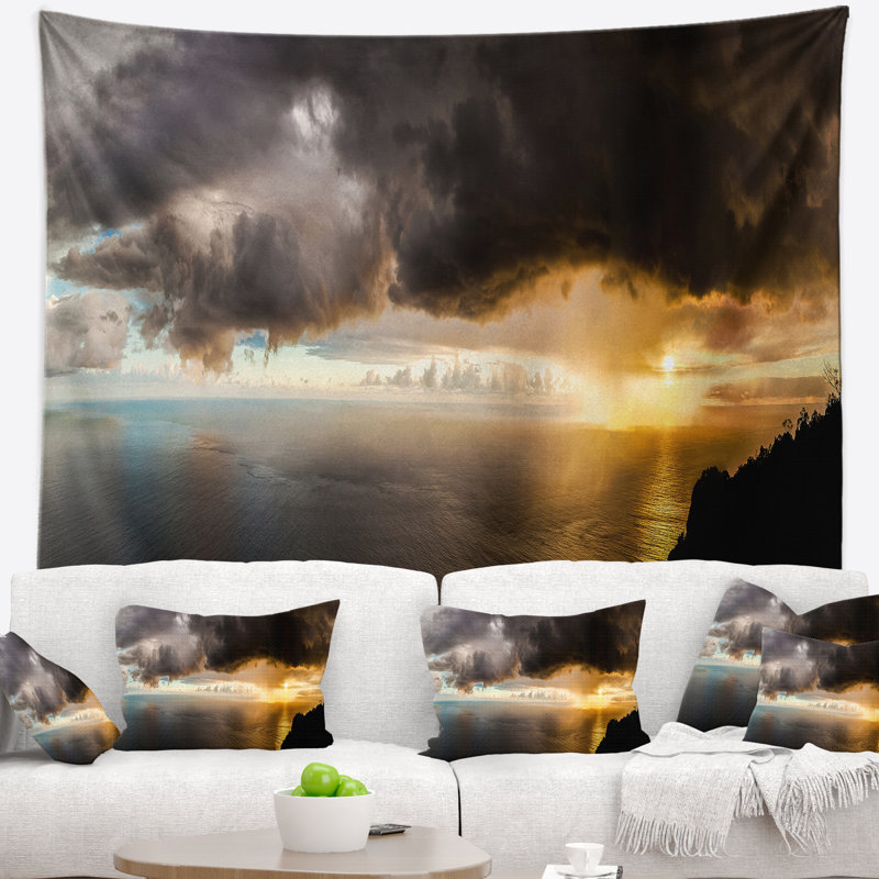 Polyester Tapestry, 50" H x 60" W