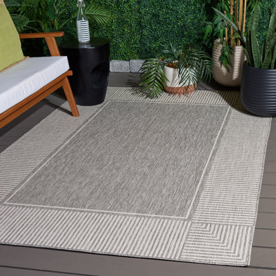 Tapis d'intérieur / extérieur à rayures Beach Loom Performance