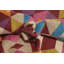 Tapis contemporain de style Gabbeh 6 x 9