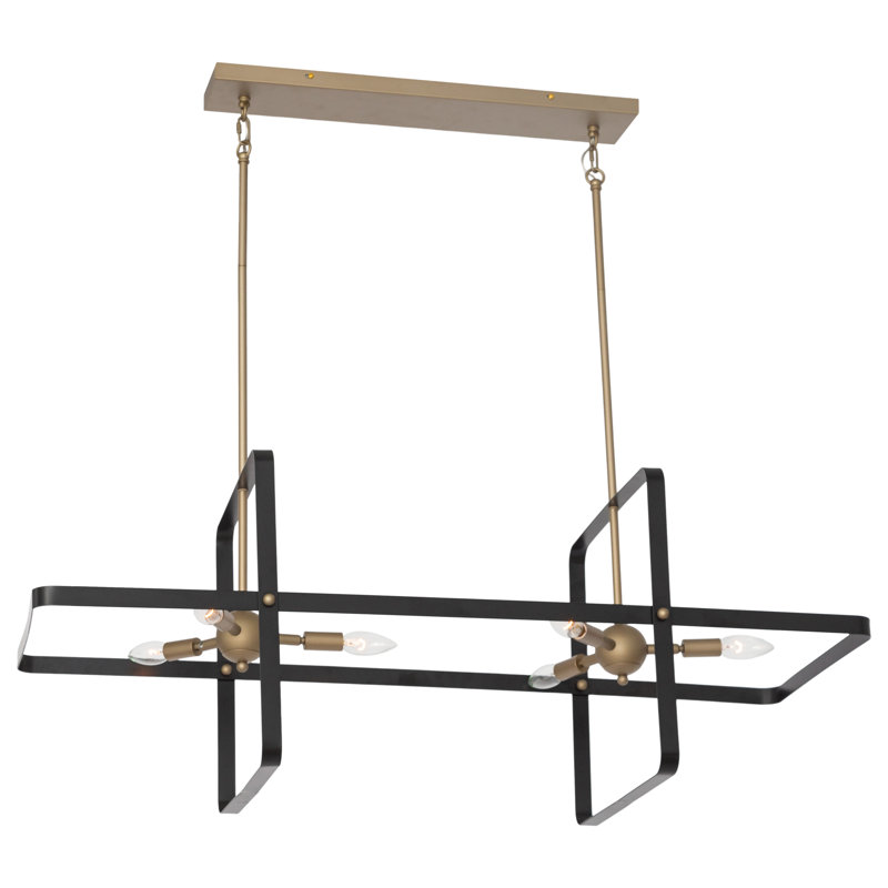 Krists 6-Light Kitchen Island Linear Pendant