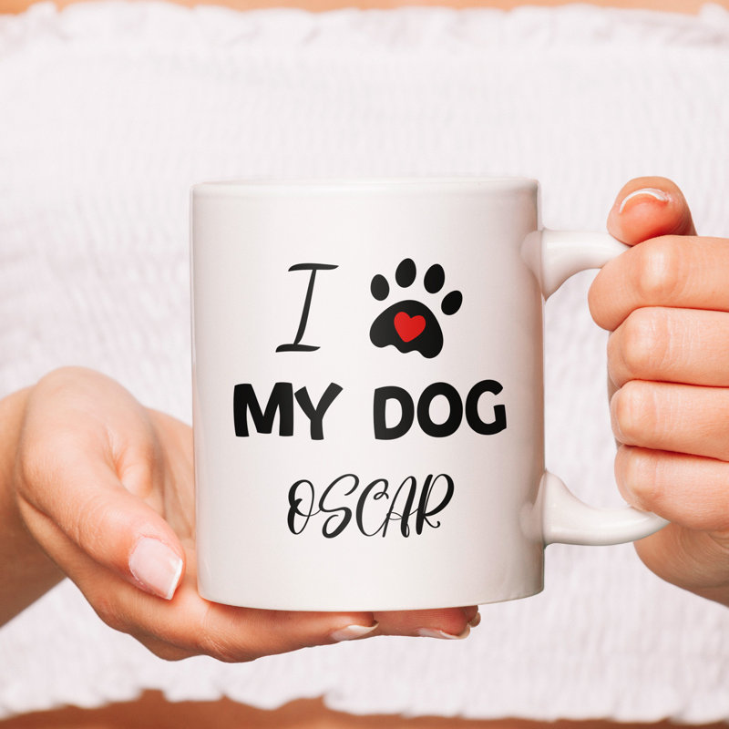 Porcelain Coffee Mug, Yes