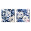 Billerica - Ensemble de 2 collages floraux carrés-101865367-101865368