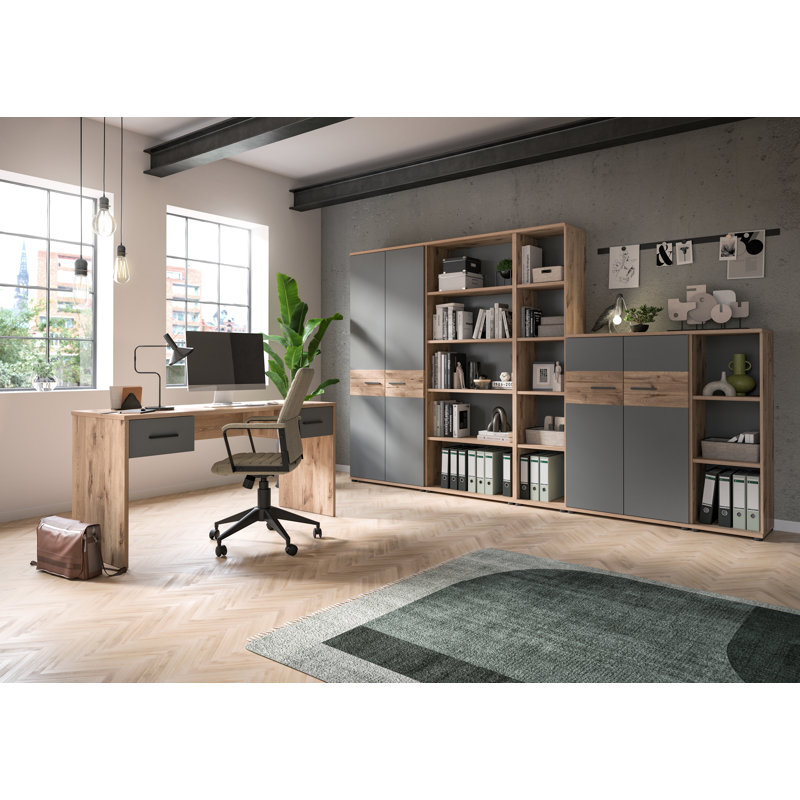 Styrman L-Shaped Executive Desk