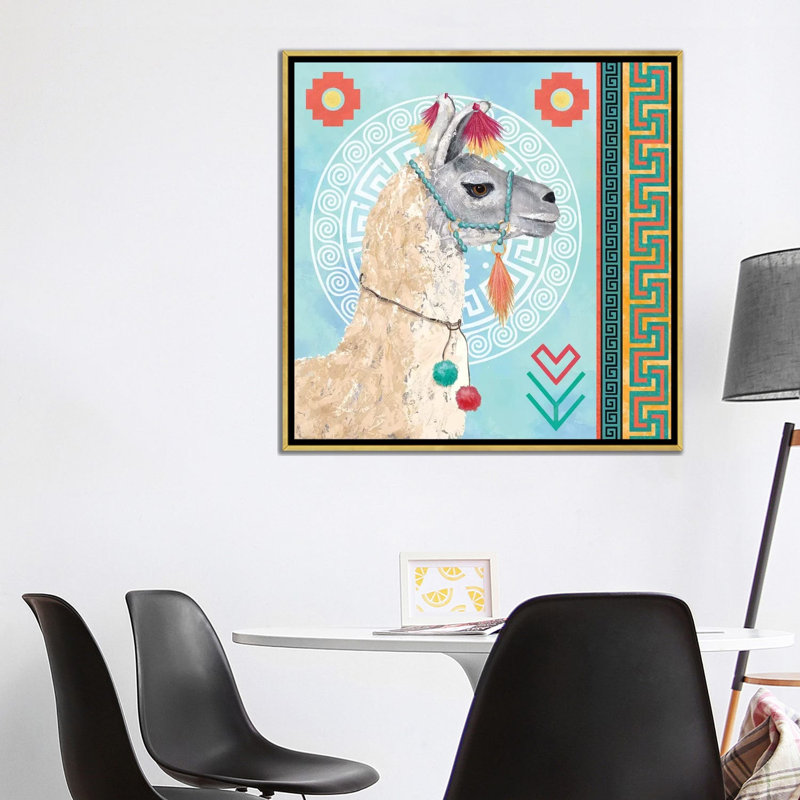 Impression, Aucun mat, H 37 po x l 37 po x P 1,5 po, Toile encadrée d'or