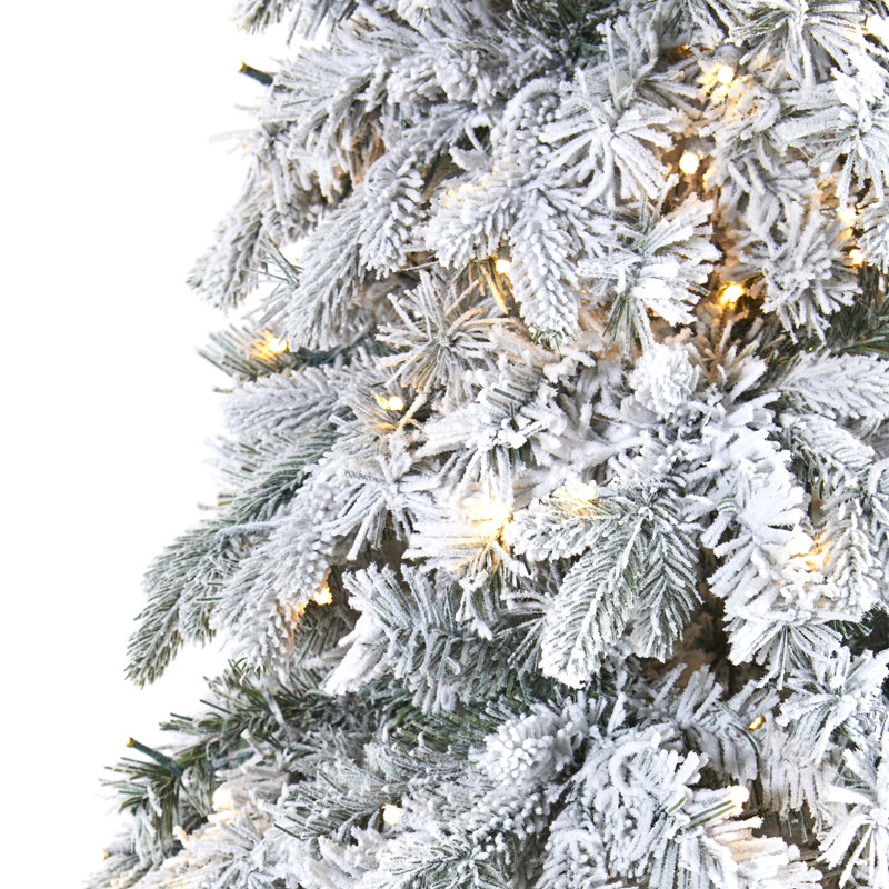 Lighted Artificial Christmas Tree, 4' H