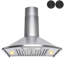 Hotte murale 30 pouces convertible 343 CFM en acier inoxydable avec filtre à charbon-61552504