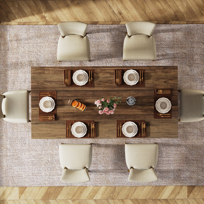 Rahn Dining Table, Dark Brown