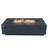 Capetown/Meteora/Colorado 56" Outdoor Sandstone Fire Pit 60,000 BTU - Includes Fire Glass, Lid & PVC Cover-88670667-85736286