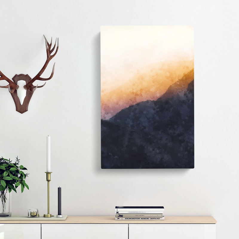 Sri Pada Adams Peak In Sri Lanka - Wrapped Canvas Painting, 50cm H x 35cm W x 3cm D