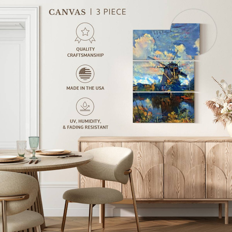 Lilie Amsterdam Windmill, 38" H x 24" W