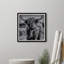 Hair Over Face - Single Picture Frame Print-405462934