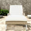 Fauteuil inclinable moderne ajustable en rotin Pe