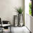 Metal Geometric Antique Silver Floor Vases