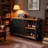 Bluffton Wine Bar Cabinet for Glasses, Sideboard with Doors-10014973