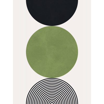 Earthy Abstract Geometry Print
