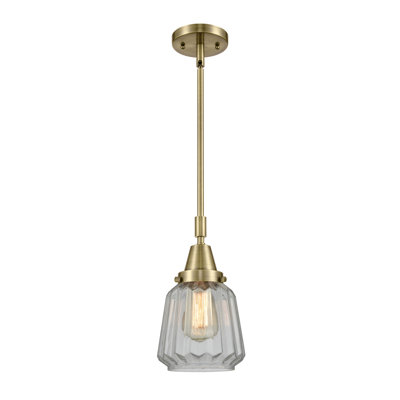 Luminaire suspendu cylindrique à 1 lumière Caggiano