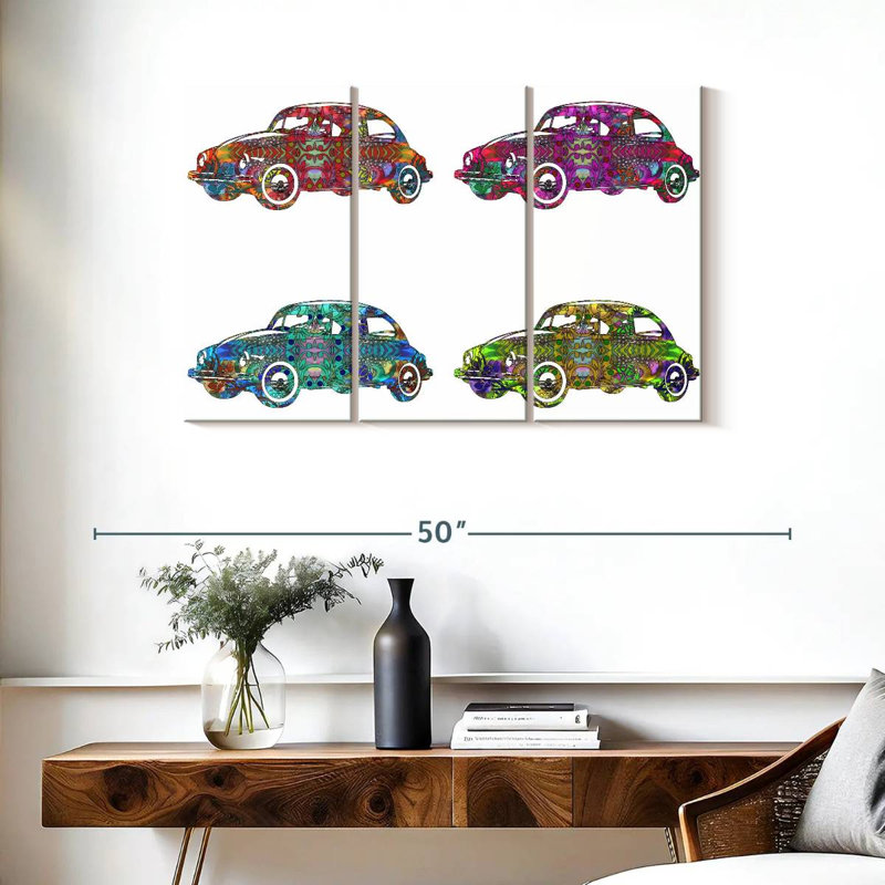 Mehar 4 VWv¢s, 24" H x 38" W
