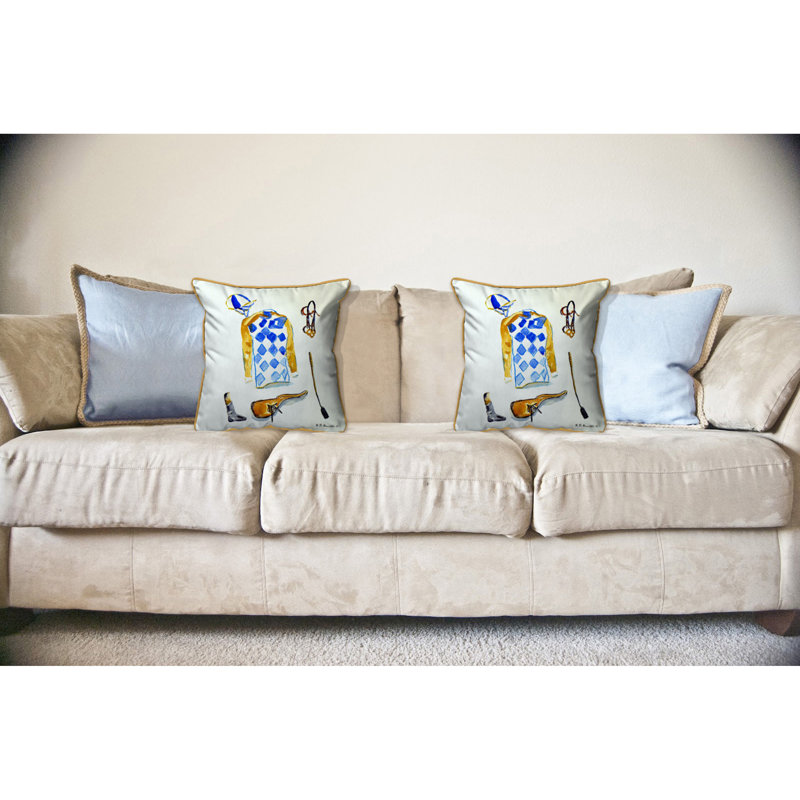 Housse de coussin et insert d’extérieur carrés Racing Gear, Grand
