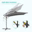 Vincenza 98.4" Cantilever Umbrella with Crank-1246765623
