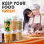 Ensemble de 6 contenants alimentaires-93755556