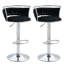 Tabouret de bar pivotant avec dossier Ginko-879315297-882844517