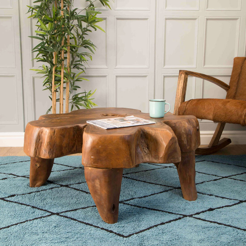 Codman Solid Wood Four Leg Coffee Table