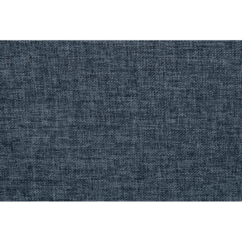 Ensemble de canapé 2 pièces Mobilier de salon bleu gris moelleux en polyfibre avec causeuse et console