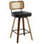 Swivel Upholstered Counter Stool-2137863662