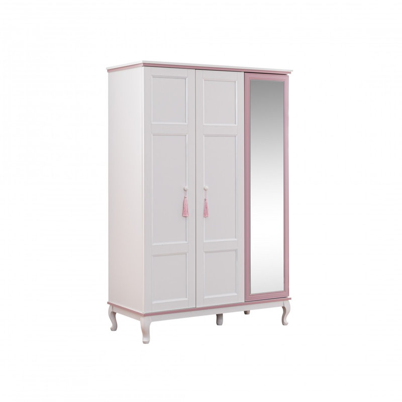 Clela 52.76 in. Wide Kids Armoire