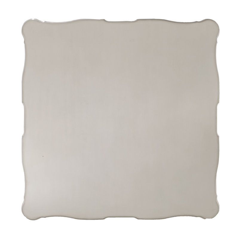 Krystalia Dining Table in Bone White