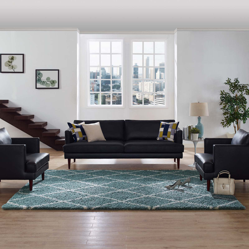 Tapis à poils longs Modway Toryn, Rectangle de 5 pi x 8 pi
