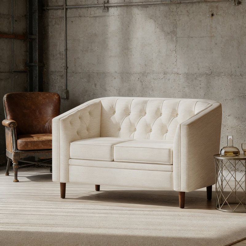 Causeuse, Beige