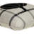 Parkland Collection Big Max Transitional Grey Throw Pillow