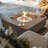 Brisseyda Square Concrete Bio-Ethanol Smokeless Fire Pit Table with Lid-1057253086