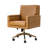 Oracle Transitional Faux Leather 360° Swivel Tilting Office Chair with Nailhead Trim-603445861