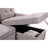 Gray Storage Chaise Sectional With Reversible Sleeper Storage, & 42"X71" Space