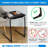 Computer Desk Table - Folding Couch Trays For Eating, Portable Bed Dinner Adjustable Computer Desk With 3 Angles, Cup Holder, Black
