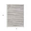 Tapis rayé gris à rayures-2038965273