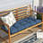 Sunbrella 44" x 18" Contoured Outdoor Wicker Bench Cushion-620469250