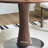 Walnut Round Solid Wood Dining table-1957410877