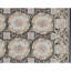 Tapis noir et beige noué à la main de haute qualité